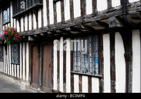 Gli ospizi di carità, Church Street, Stratford upon Avon, Warwickshire, Inghilterra Foto Stock