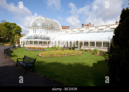 Il giardino botanico della Queen's University (QUB), Belfast, Irlanda del Nord, Regno Unito Foto Stock