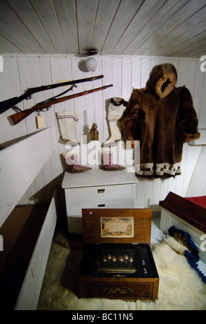 La Fram nave al Museo Fram sulla penisola di Bygdøy, Oslo, Norvegia, Scandinavia, Europa Foto Stock