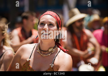 Santa Barbara, California, Stati Uniti d'America - annuale estate solstice parade Giugno 20 2009 Foto Stock