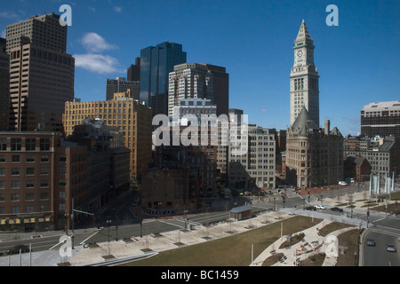 Rose Kennedy Greenway Boston Massachusetts Foto Stock