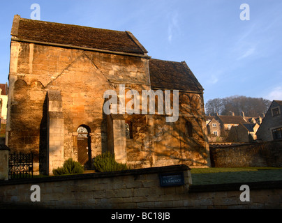 Sassone - Chiesa di San Lorenzo, Bradford on Avon, Wiltshire, Inghilterra, Regno Unito Foto Stock