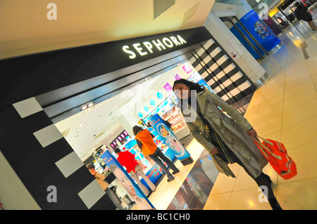 Sephora store nel centro commerciale cinese di Pechino Foto Stock