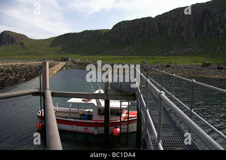 Staffin Bay Cruises, Isola di Skye, Ebridi Interne, costa ovest della Scozia, Regno Unito Foto Stock