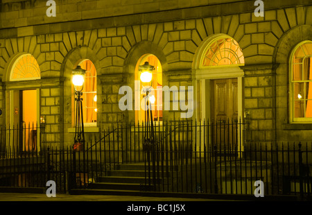 Scozia Edimburgo Charlotte Square Georgian House si trova sul lato nord di Charlotte Square Foto Stock