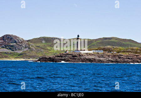 A Ardnamurchan Faro sulla punta occidentale di a Ardnamurchan nelle Highlands occidentali della Scozia Foto Stock