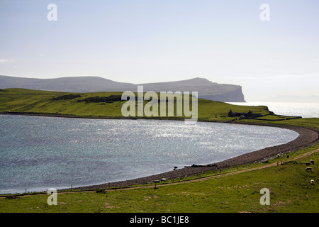 Ardmore Bay, Ardmore punto, Waternish Penisola, Isola di Skye, Ebridi Interne, costa ovest della Scozia, Regno Unito Foto Stock