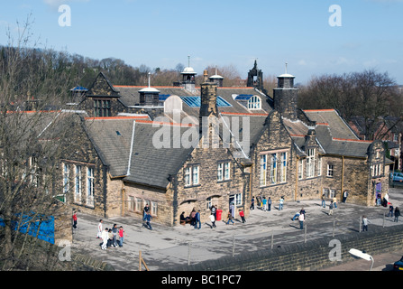 Victorian British school in Inghilterra Foto Stock