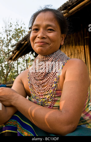 Bangladesh circostante di bandarban tripura tribù Foto Stock