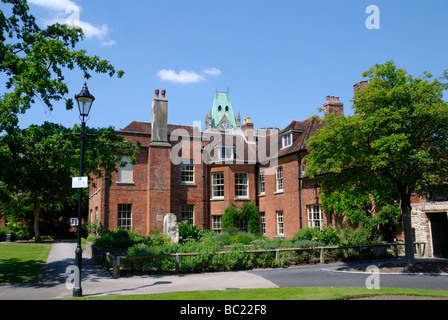 Abbey House e Giardini Winchester Hampshire Inghilterra Foto Stock