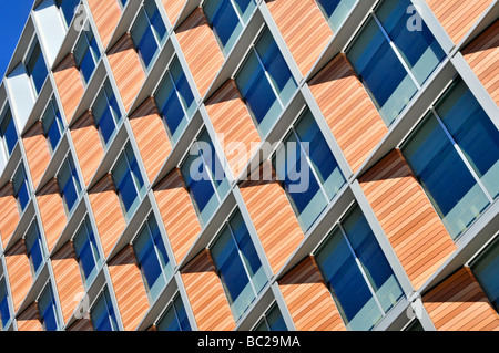 Londra vista angolato di hotel di Windows come un modello Foto Foto Stock