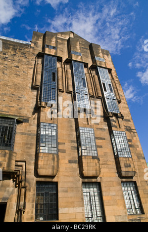 Dh Glasgow School of Art ART SCHOOL GLASGOW edificio progettato da Charles Rennie Mackintosh Foto Stock