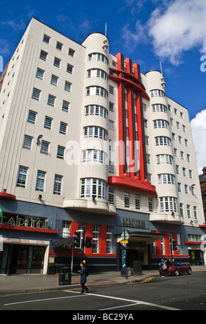 dh Beresford Building SAUCHIEHALL STREET GLASGOW SCOTLAND Art Deco edificio Baird Halls uk patrimonio scozzese Foto Stock