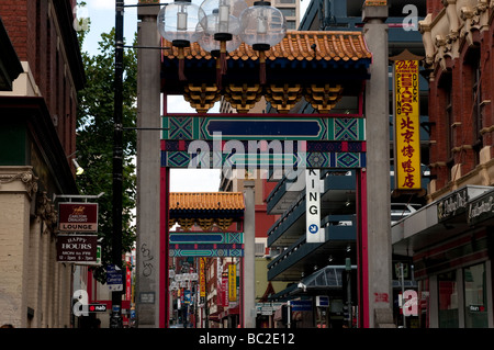 Chinatown, Melbourne, Victoria, Australia Foto Stock