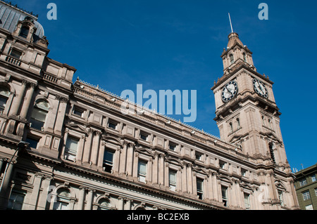 Oggetto Criteri di gruppo generale di Post Office edificio su Elizabeth Street, Melbourne Victoria Australia Foto Stock