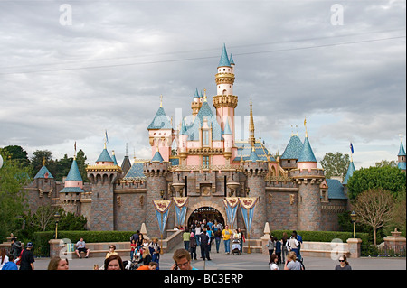 Scene da Disneyland Resort in Anaheim California Foto Stock