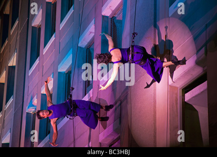 Progetto Antenna Bandaloop ballerini Foto Stock