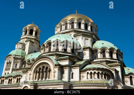 Bulgaria - Sofia - La città capitale - Alexandre Nevski Cattedrale Foto Stock