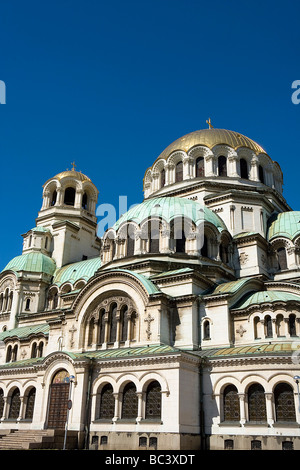 Bulgaria - Sofia - La città capitale - Alexandre Nevski Cattedrale Foto Stock