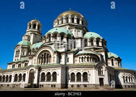 Bulgaria - Sofia - La città capitale - Alexandre Nevski Cattedrale Foto Stock