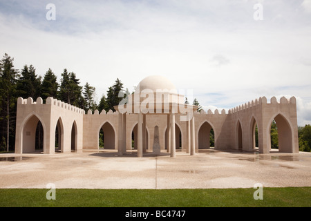 Douaumont Verdun Lorraine Francia Europa Memorial a WW1 francese soldati musulmani a livello nazionale cimitero di guerra Foto Stock