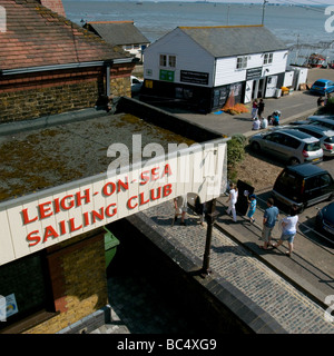 Sailing Club, Leigh on Sea, Essex Foto Stock