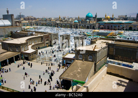 Astan e Qods Razavi tomba e Santuario di imam sciita Reza Mashhad Iran Foto Stock