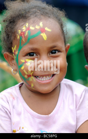 Sheva day festival mele village port vila vanuatu Foto Stock