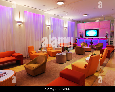 Stile art deco della lobby dell'Clevelendar hotel di South Beach Miami Foto Stock