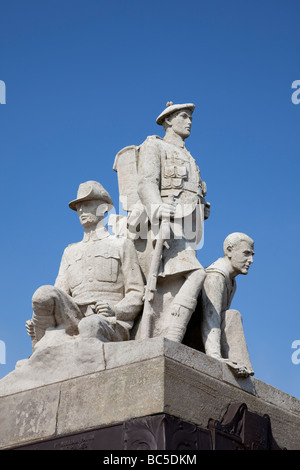 Largs War Memorial, 1921 da Kellock Brown, North Ayrshire, in Scozia Foto Stock