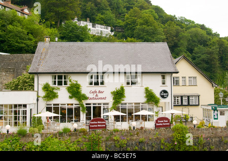 Il Lyn Valley Hotel Lynmouth North Devon England Foto Stock