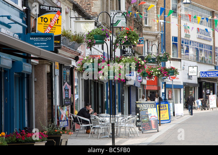 Stoke-on-Trent centro città staffordshire England Regno unito Gb Foto Stock