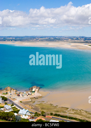 Vista dal dado di Stanley Tasmania Australia Foto Stock