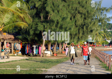 Port Vila vanuatu foreshore Foto Stock