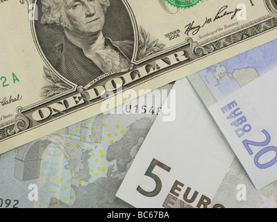 Tassi di cambio valute Foto Stock