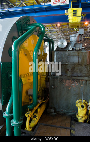 Sala di produzione della CE Wybrzeze power plant da Gdansk. Foto Stock