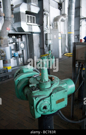 Sala di produzione della CE Wybrzeze power plant da Gdansk. Foto Stock