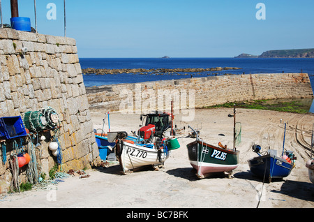 Il porto di sennen cove in Cornovaglia,uk Foto Stock