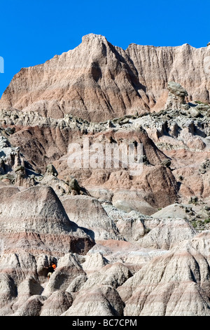 Parco nazionale Badlands nel sud-ovest del South Dakota USA Foto Stock