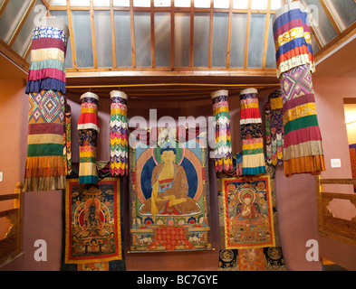 Tipici nazionali gli elementi tradizionali a Thimphu Bhutan nazionale museo tessile , Thimphu Bhutan Asia. 91432 Bhutan-Textile Foto Stock