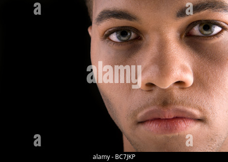 Giovane uomo di colore Foto Stock