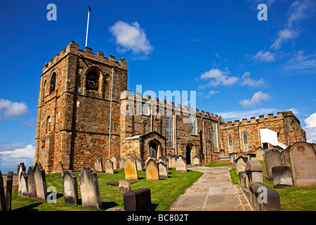 La chiesa di Saint Mary Whitby Foto Stock