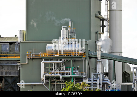 Dettaglio industriale di una parte di un operazionale mulino per lo zucchero Foto Stock