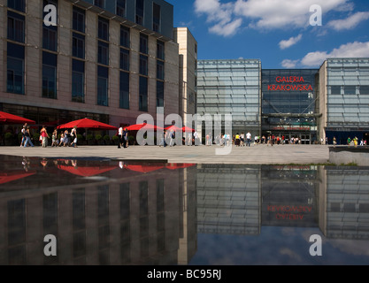 Galeria Krakowska supermercato Cracovia Polonia Foto Stock