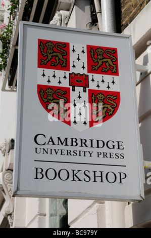 Cambridge University Press Bookshop in Inghilterra Cambridge Regno Unito Foto Stock