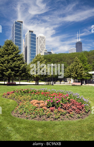 Giornata incredibile in Chicago Foto Stock