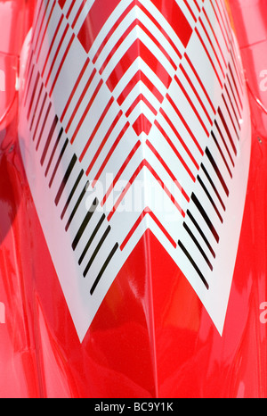 Formula Uno rosso ferrari racing car Foto Stock