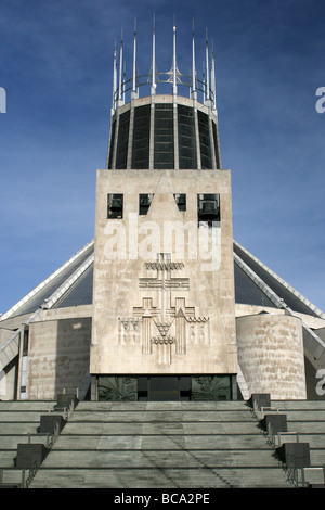 Il Liverpool Cattedrale Metropolitana di Cristo Re, Merseyside, Regno Unito Foto Stock