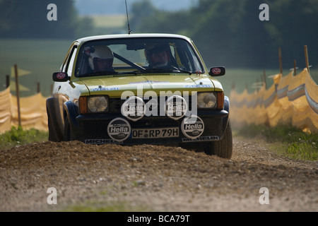 AvD Rallye Baden-Württemberg 2009 - storica gara di auto Foto Stock