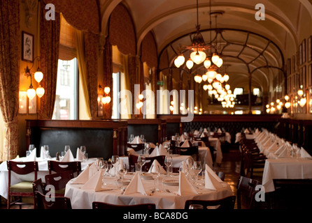 Theatre Cafe nel centro di Oslo Norvegia Foto Stock